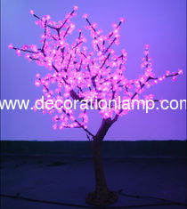 outdoor artificial tree with lights