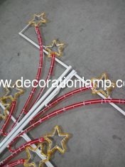 led christmas pole motif light