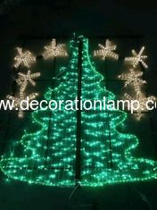 christmas motif street light pole decorations