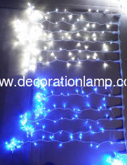 Decorative LED curtain star string lights for Christmas decoration