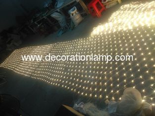 China led mesh christmas decoration led large net lights for bushes supplier