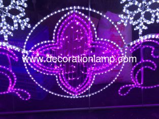 Christmas motif lights outdoor street decorations