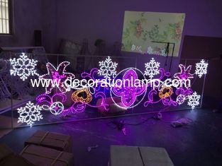 Christmas motif lights outdoor street decorations