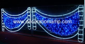 China christmas street decorations light motif supplier