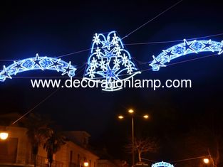 christmas decoration hanging street light