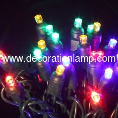 China 50 bulb led multi color string lights for christmas supplier