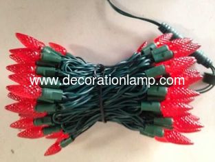 China c6 led christmas lights red supplier
