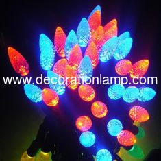 christmas lights led multicolor c6 100
