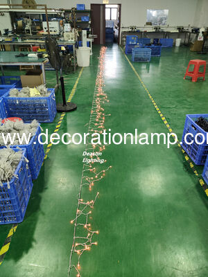 led icicle string lights outdoor