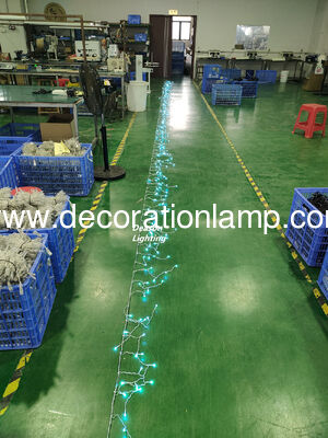 led icicle string lights outdoor