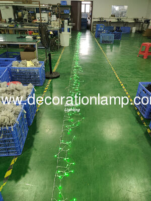 led icicle string lights outdoor