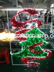 pole decoration christmas tree light