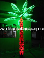 led lighted palm trees