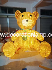 China large christmas bear motif light supplier