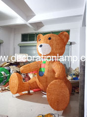 large christmas bear motif light