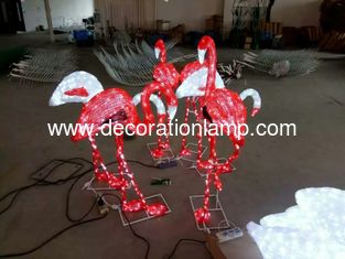lighted flamingo