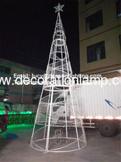 led spiral christmas tree