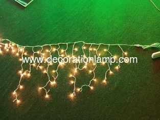 led icicle string lights outdoor