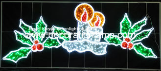 cross street led 2d motif light decoration