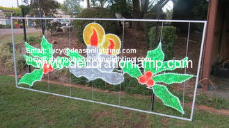 cross street led 2d motif light decoration