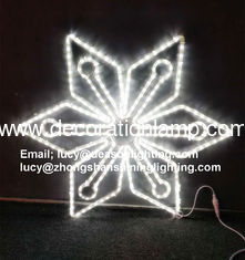 China outdoor lighted snowflakes supplier