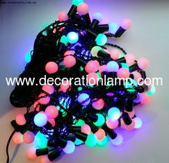China small round led ball string light supplier