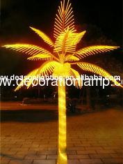 led artificial decorative outdoor lighted palm tree