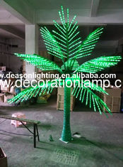 plastic lighted palm trees