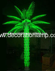 Artificial led COCONUT tree light/ lamp for outdoor park decoration led coconut palm tree