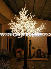 artificial lighted trees