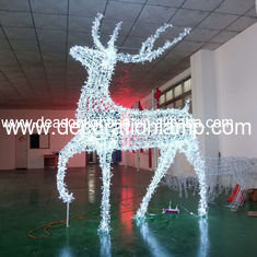 China Led Christmas reindeer outdoor decoration supplier