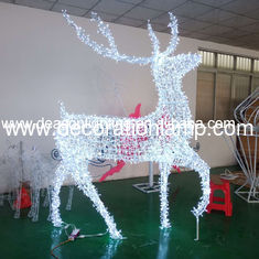 Led Christmas reindeer outdoor decoration