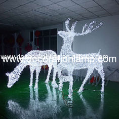 Led Christmas reindeer outdoor decoration
