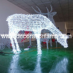 Led Christmas reindeer outdoor decoration