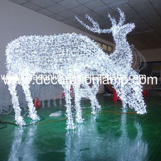 Led Christmas reindeer outdoor decoration