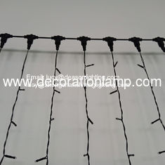 christmas curtain lights outdoor decoration