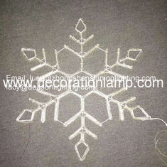 Christmas light snowflake