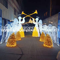 China christmas lighted angel supplier