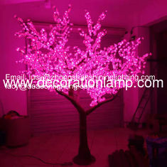 Led artificial plum blossom tree light