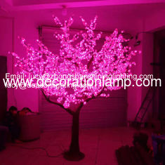 Led artificial plum blossom tree light