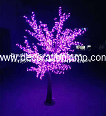 artificial lighted trees