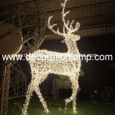 giant led christmas reindeer