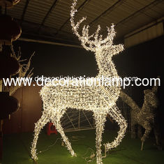 giant led christmas reindeer