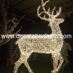 giant led christmas reindeer