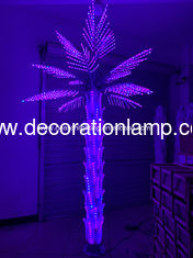 color changing led palm tree light