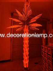 color changing led palm tree light