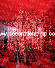 China rgb color changing led weeping willow tree light supplier