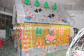 led christmas outdoor giant christmas house decorations