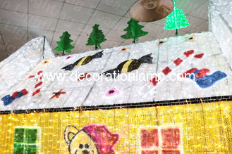 led christmas outdoor giant christmas house decorations