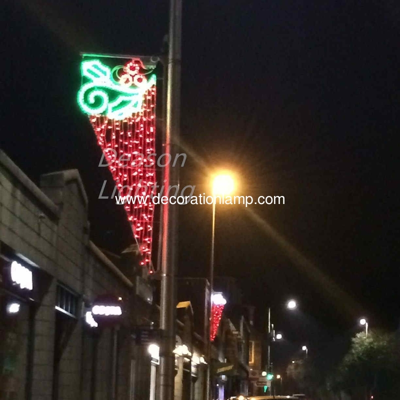 christmas 2d pole light motif